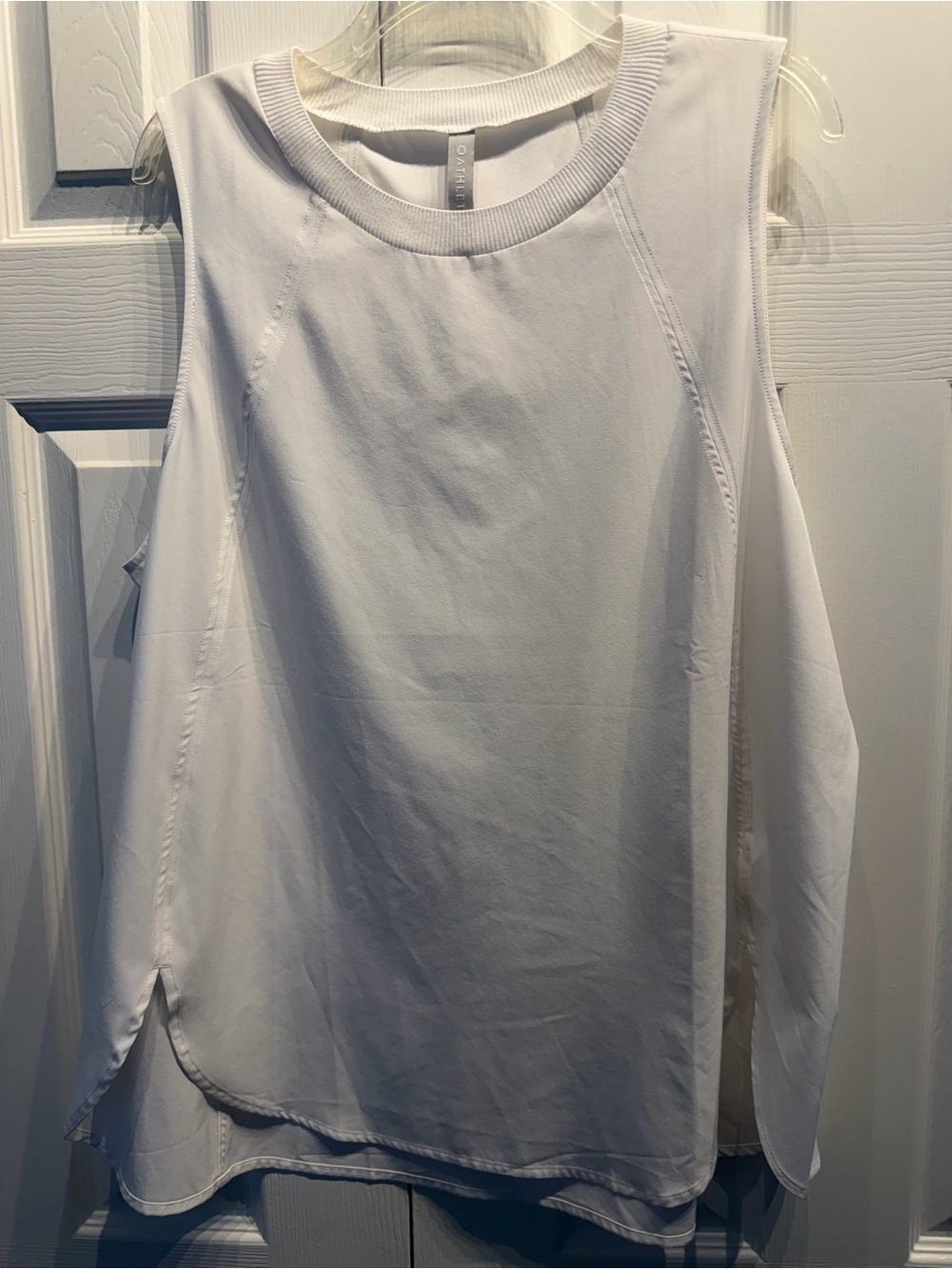 NWOT Athleta Zephyr Sleeveless Tank Top - Bright White